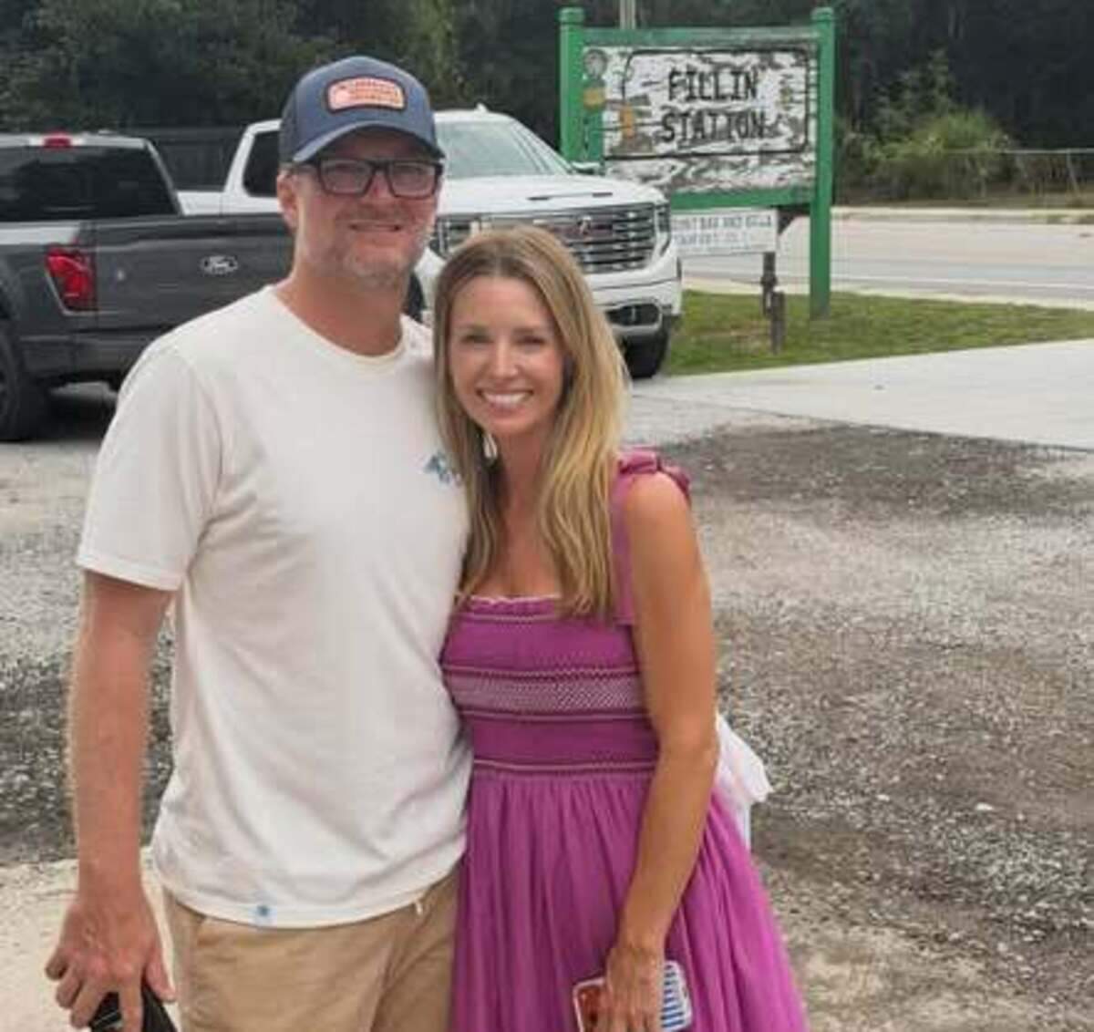 Former Dale Earnhardt Jr. and his wife, Amy, stopped at The Fillin’ Station on Lady’s Island recently.